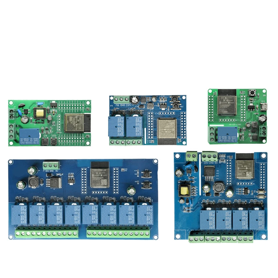 Módulo de relé ESP32 WIFI compatible con Bluetooth, 1/2/4/8 canales, fuente de alimentación AC90-250V/DC5-30V, placa de desarrollo ESP32 - imagen 2