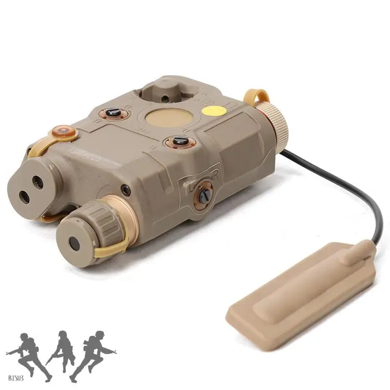 FMA AN-PEQ-15 versión mejorada LED luz blanca + láser verde con lentes IR/láser rojo con caja de lentes de cristal IR - imagen 3