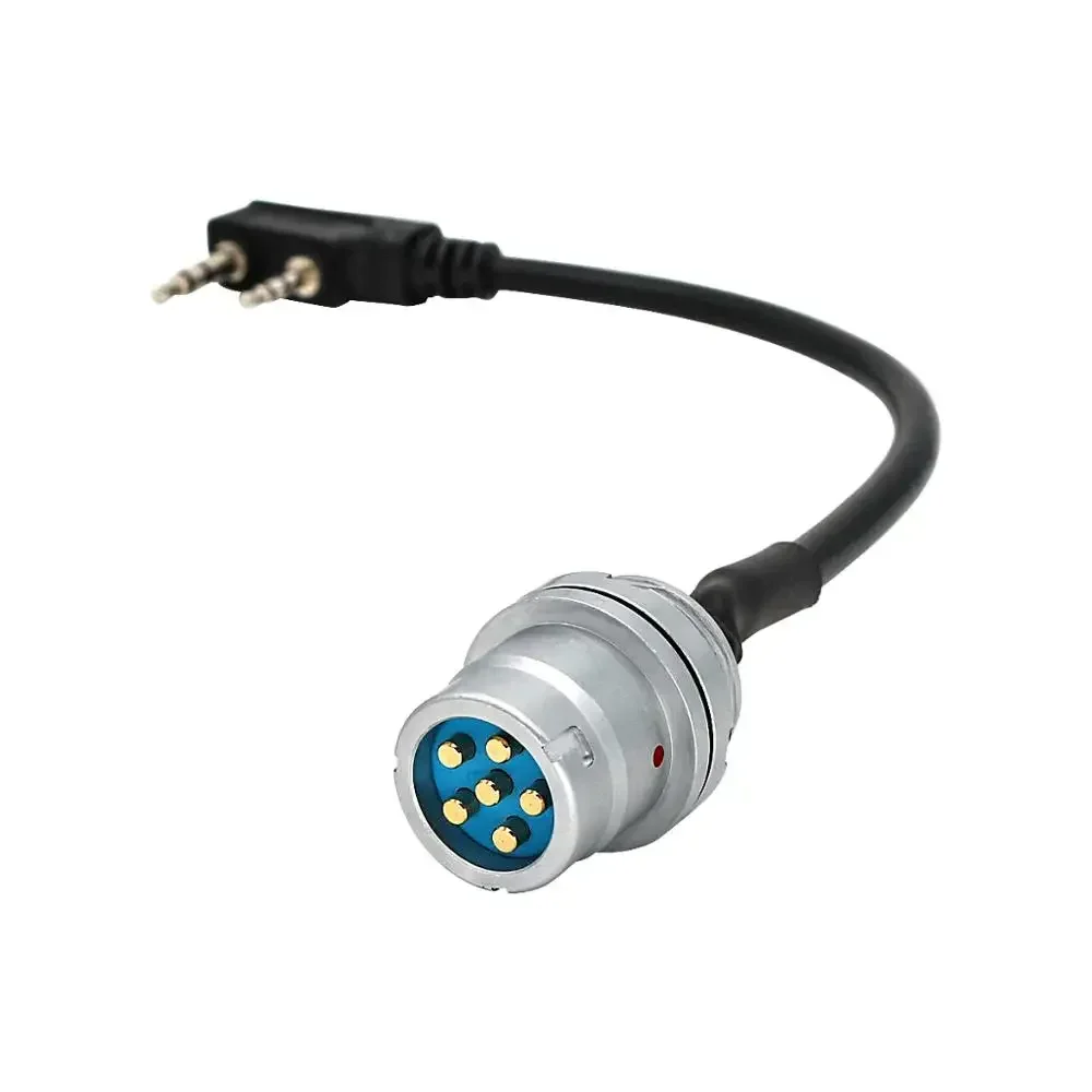 U94 6 pines PTT + U-283 / U enchufe de 6 pines gire al conector de walkie-talkie Kenwood para PRC152 PRC148 funda simulada adaptador de auriculares tácticos - imagen 5