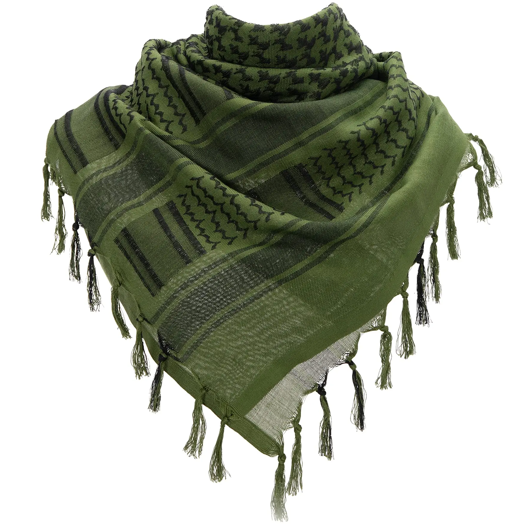 green scarf