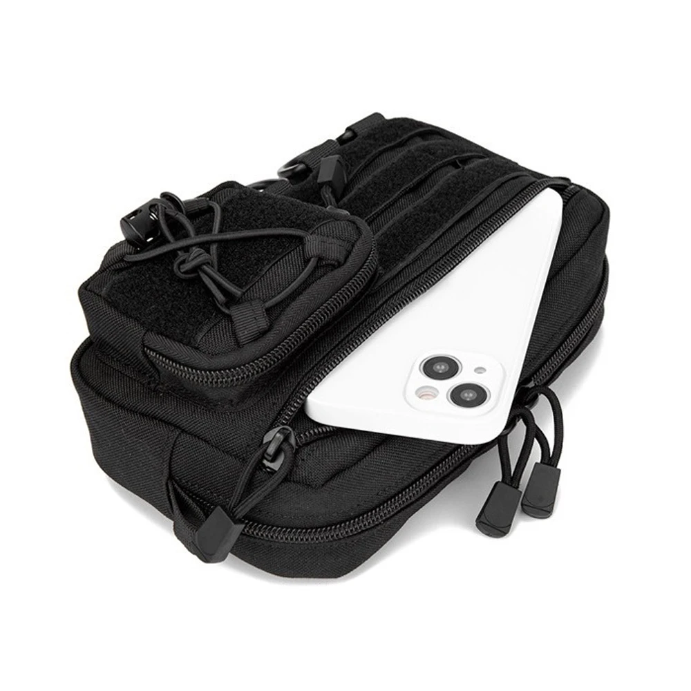 Bolsa de administrador Molle 1000D, organizador EDC, bolsa de caza, bolsa de herramientas de utilidad, riñonera para exteriores para caza, escalada y ciclismo - imagen 3