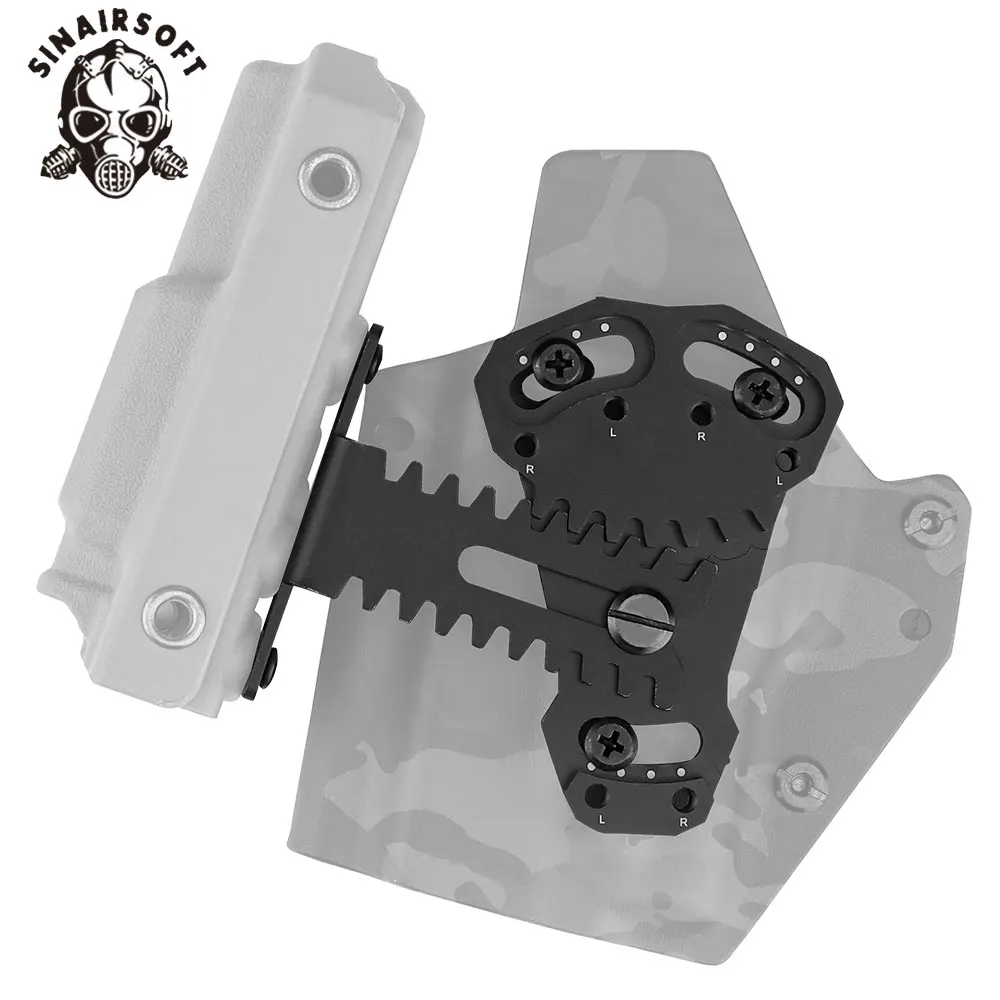 Adaptador de placa de funda táctica NCP2, placa de pistola negativa, versión 2, montaje ajustable, accesorios de pistola de mano de 3 agujeros - imagen 4