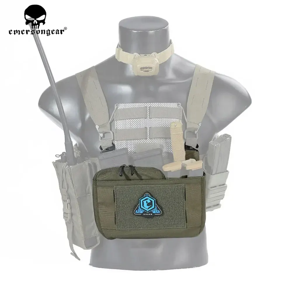 Emersongear-bolsa con solapa frontal estilo FRO, con hebillas de liberación rápida, bolsa táctica multiusos para munición de caza y combate de 5,56 y 9mm