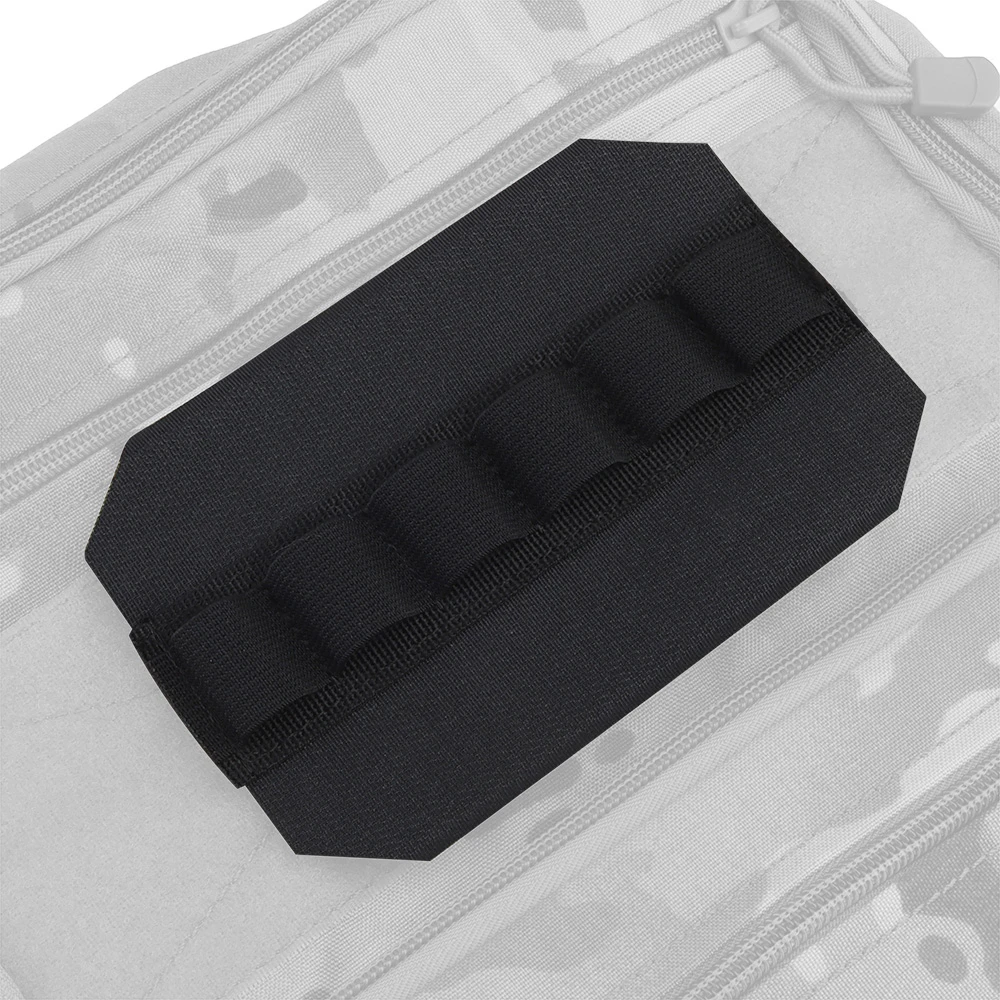 Bolsa táctica para Panel de bucle de plataforma de pecho, bolsa de almacenamiento de batería de 3/6 orificios para plataforma de pecho MK4, Micro chasis de lucha