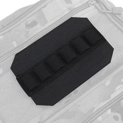 Bolsa táctica para Panel de bucle de plataforma de pecho, bolsa de almacenamiento de batería de 3/6 orificios para plataforma de pecho MK4, Micro chasis de lucha