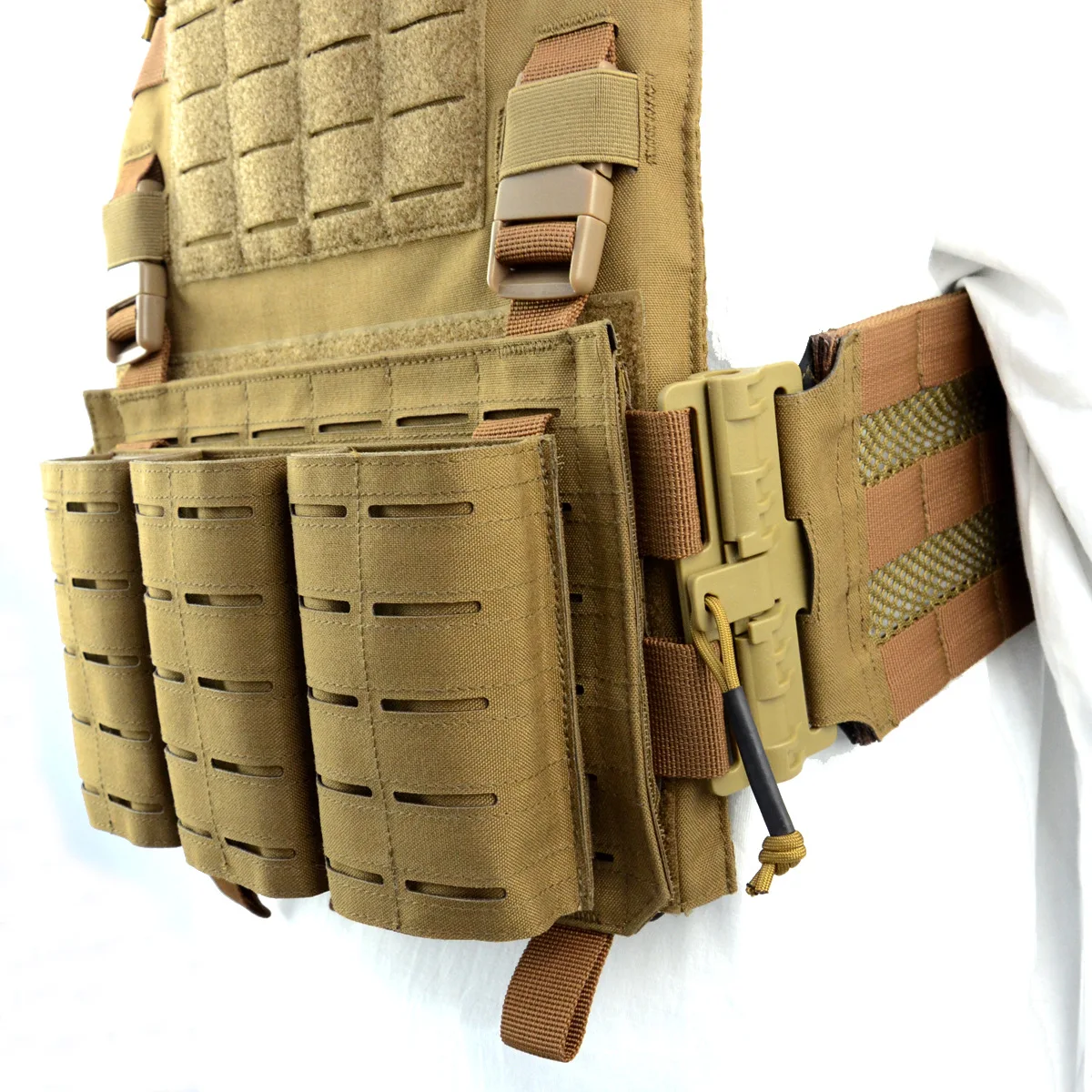 Chaleco táctico multifuncional de liberación rápida ajustable para deportes de tiro CS combate en el campo - imagen 3