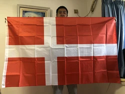 Bandera Dinamarca poliéster gran formato colgante exterior