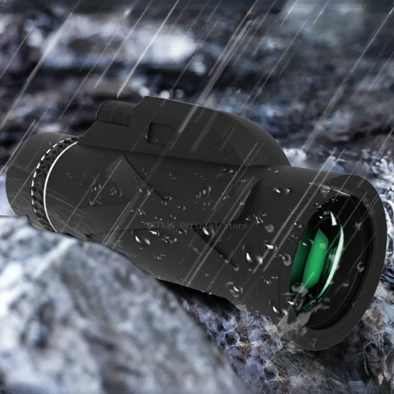 80x100 Zoom 50000M HD Bak4 binoculares potentes portátiles telescopio profesional de largo alcance Monocular caza - imagen 5