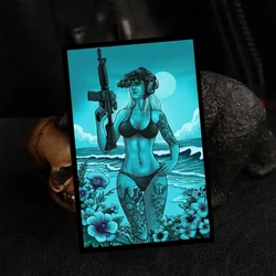 Parche táctico sirena noir – Morale patch velcro para equipamiento MOLLE