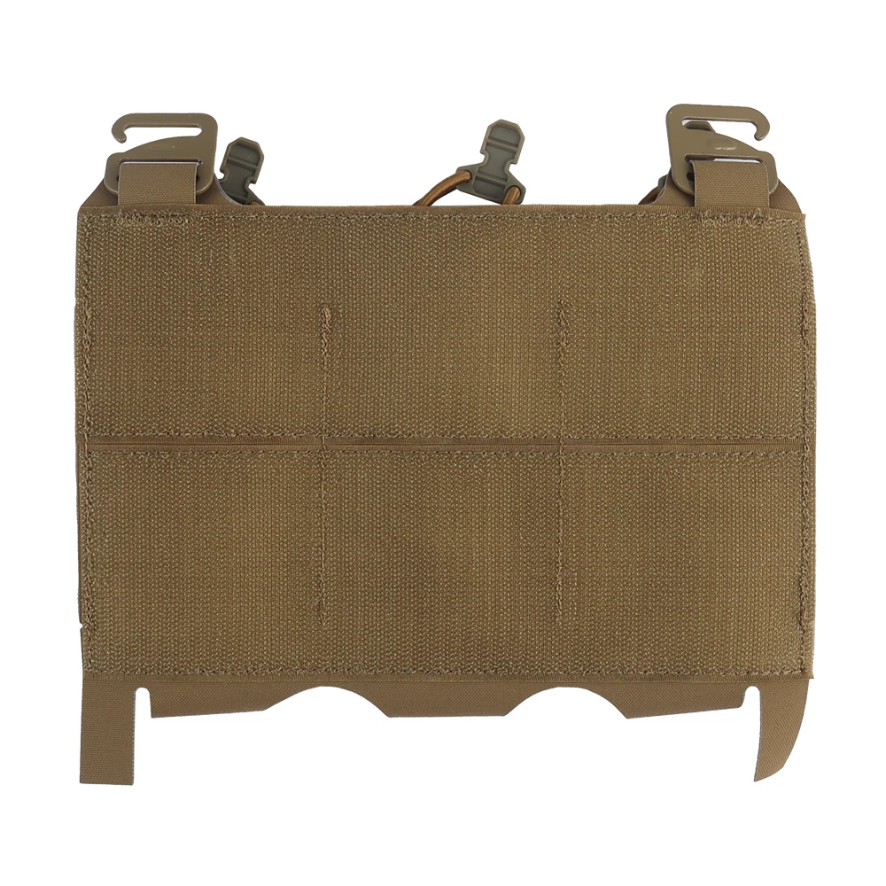 Bolsa táctica para revistas Triple elástica 5,56, 223, 7,62, bolsa con soporte para Mag, hebilla de gancho G, chaleco portador de placa de caza, equipo de Panel frontal - imagen 4