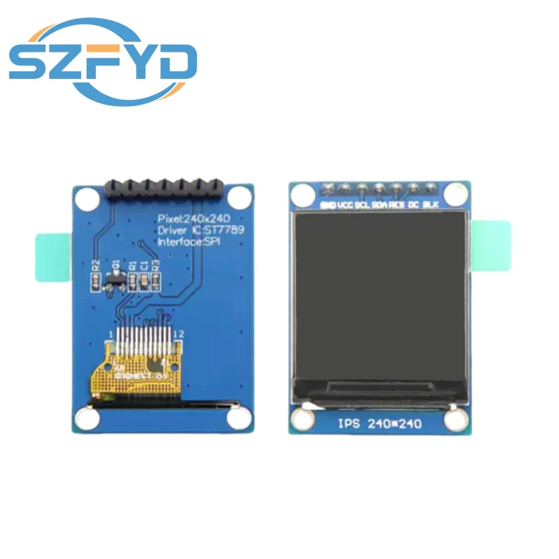 Pantalla TFT en color de 1,3 pulgadas Módulo de pantalla LCD IPS de alta definición Chip 240x240 ST7789 - imagen 2
