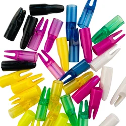 60 uds Linkboy tiro con arco flechas para ejes de flecha de 8mm herramientas de bricolaje para práctica al aire libre tiro con arco accesorios caza