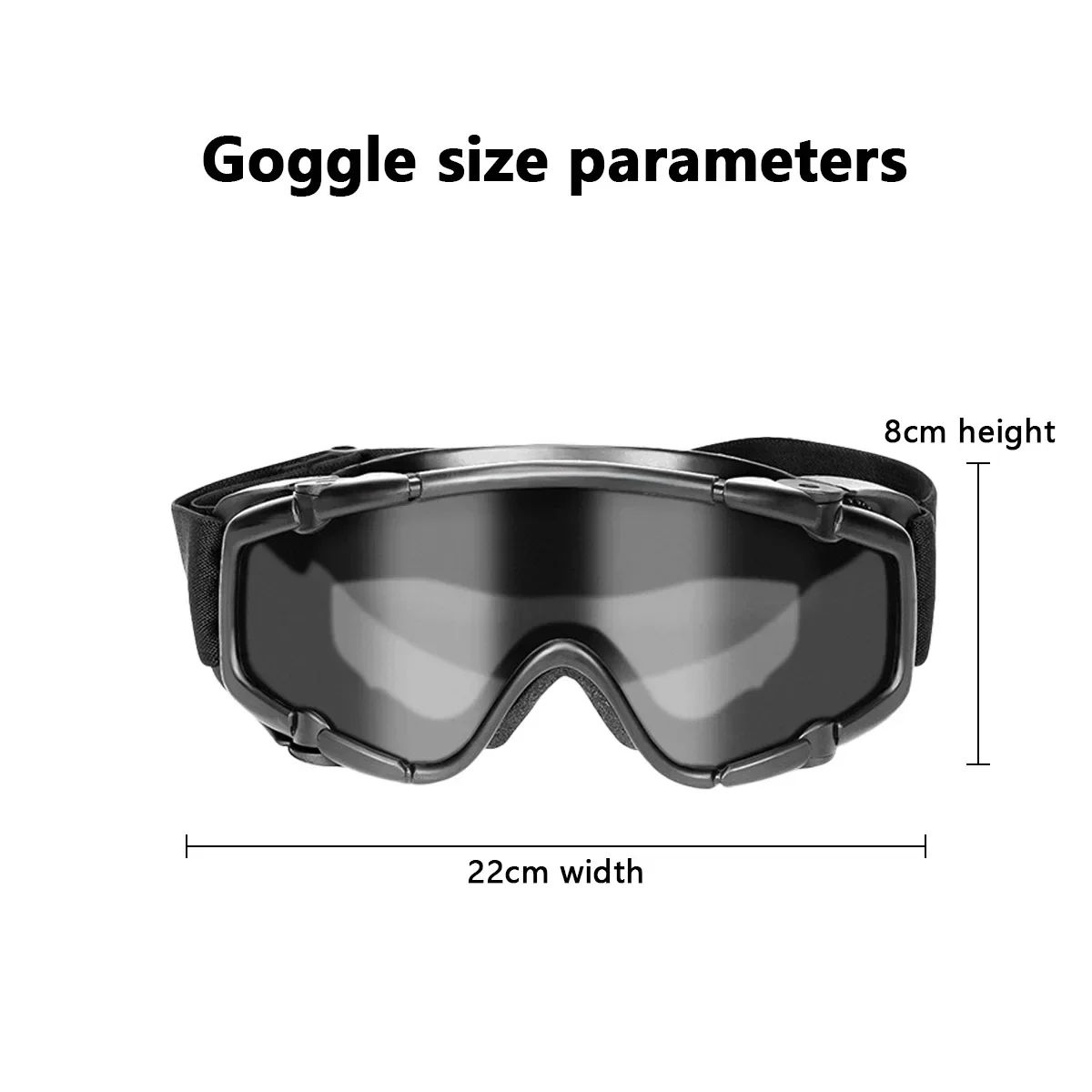 FMA Airsoft si-ballistic Goggles, versión actualizada, Fan Airsoft Paintball, protección ocular de seguridad, gafas tácticas antivaho, nuevo - imagen 3