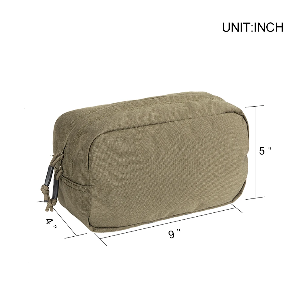 Bolsa táctica, riñonera multifuncional EDC Molle, herramienta, bolsa con cremallera, riñonera, mochila/chaleco, bolsas de accesorios - imagen 2