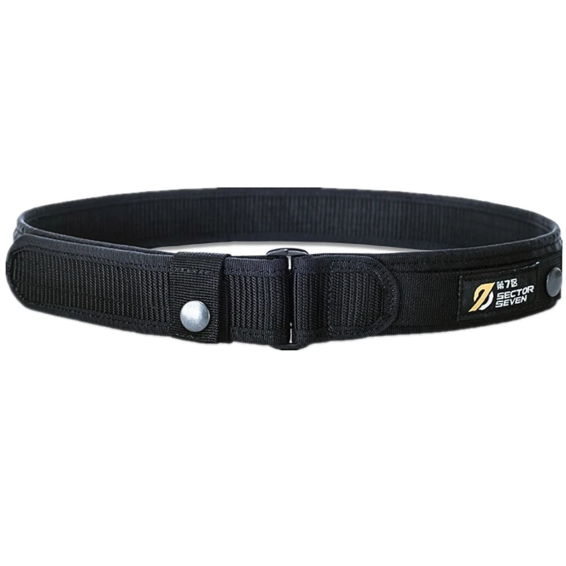 Cinturón táctico de caza para hombre, multifuncional, entrenamiento al aire libre, fuerzas especiales, sello de cintura, lona de nailon, ventilador del Ejército General - imagen 5