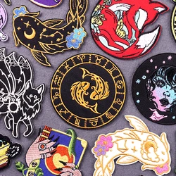 Parche bordado peces tropicales – Patch táctico para chaleco