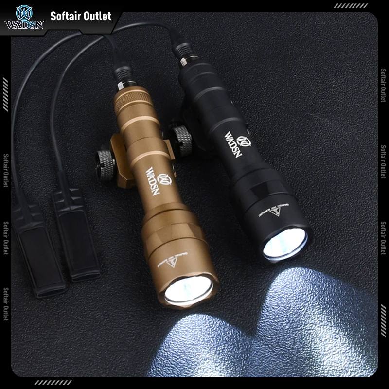 WADSN SF M600U – Linterna táctica para arma con pulsador - imagen 3