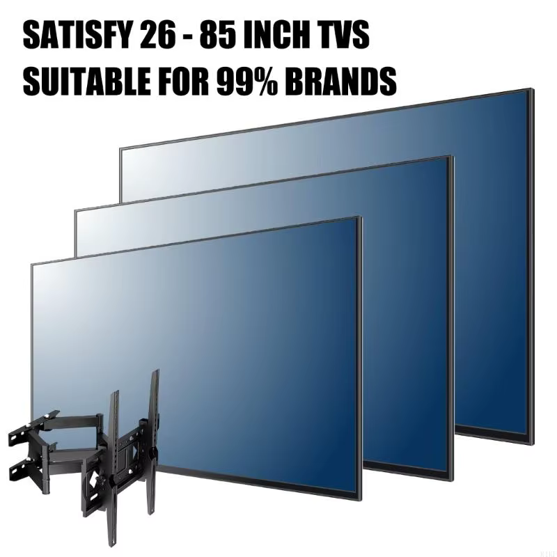 Soporte pared TV ajustable con movimiento completo - imagen 5
