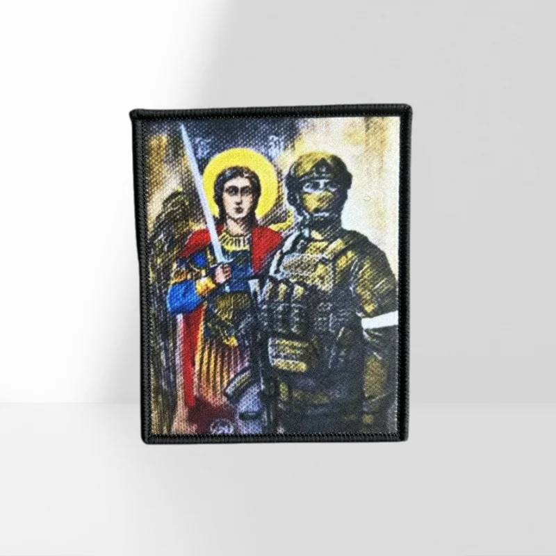 Parche militar táctico de Michael Angel para ropa, insignias de moral, parches "Jesus", pegatinas del ejército para mochila - imagen 3
