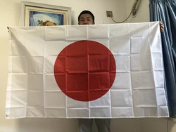 Bandera japonesa de poliestireno resistente para exterior