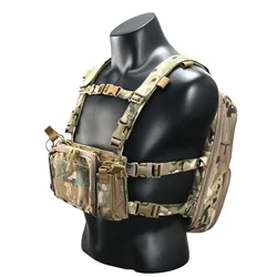 Mochila táctica Flatpack MOLLE 3D para hidratación y acampada