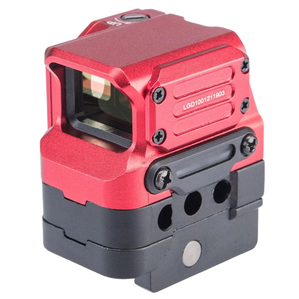 Colimador táctico de aluminio CNC sin paralaje roja Prismática - imagen 3