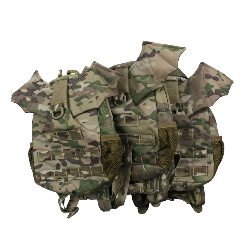 Mochila táctica camuflaje compacta para viajes de aire libre
