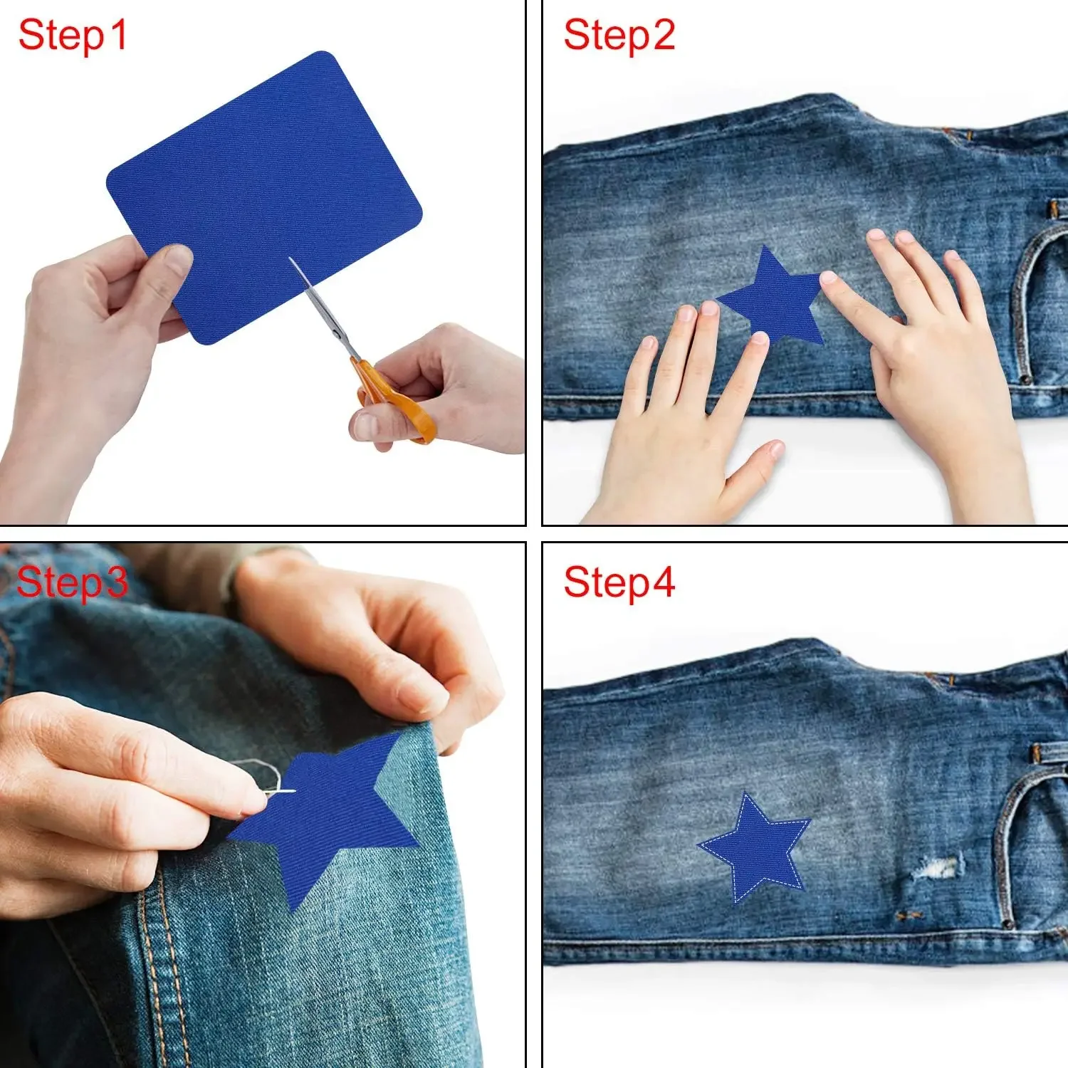 Parche termoadhesivo táctico para reparar uniformes - imagen 5