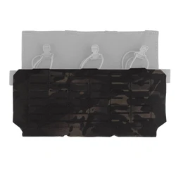 Bolsa táctica porta-cargadores de rifle con panel ligero y hebilla