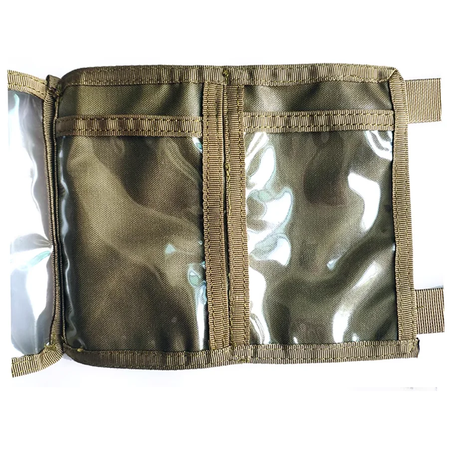 Bolsa de mapa de brazo, bolsa de almacenamiento varios, bolsa de accesorios para chaleco táctico para senderismo al aire libre - imagen 3