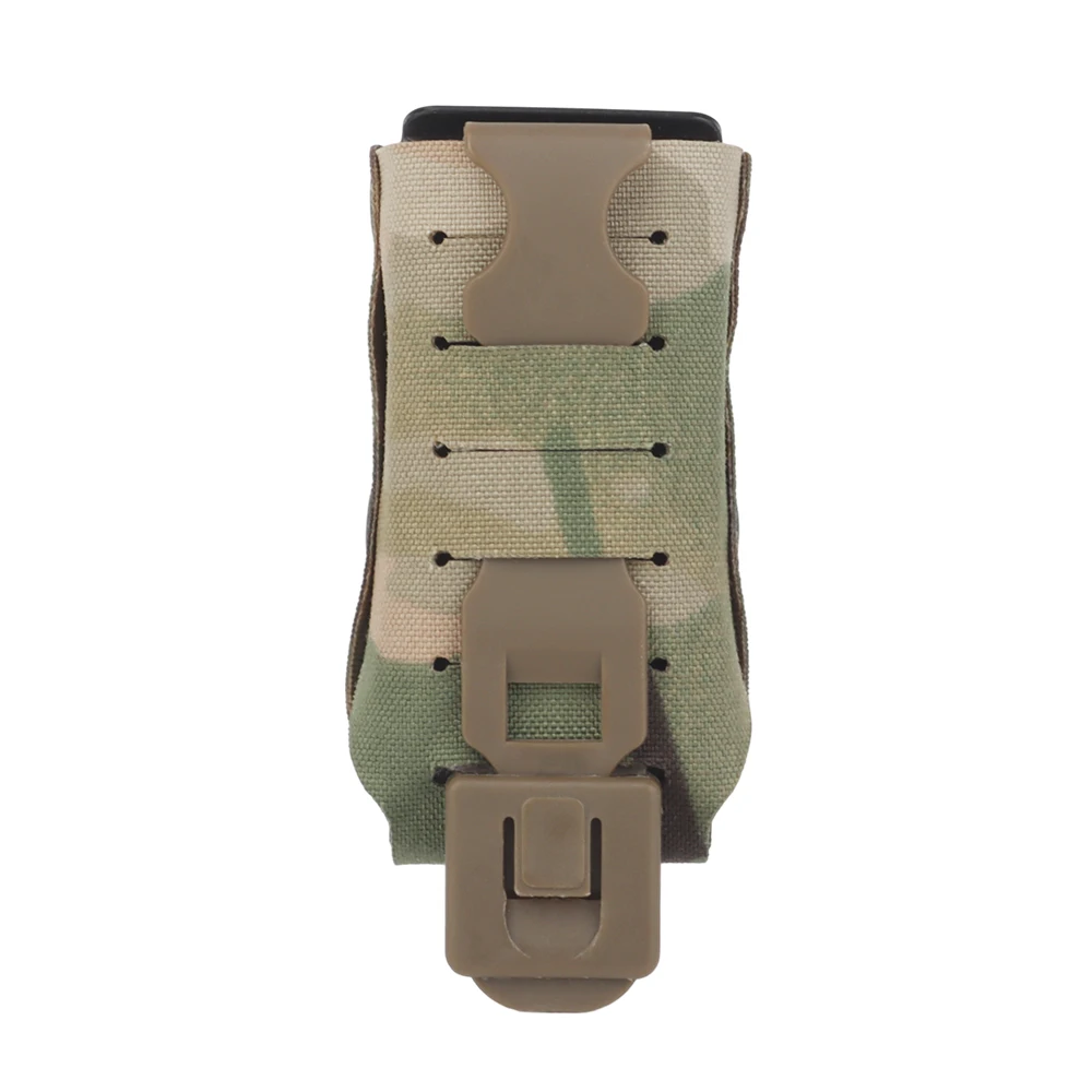 Bolsa táctica para revistas de 5,56mm y 9mm para M4 AR15 AK Glock Unviersal Mag, soporte para cuchillos, accesorios para caza Mag - imagen 5