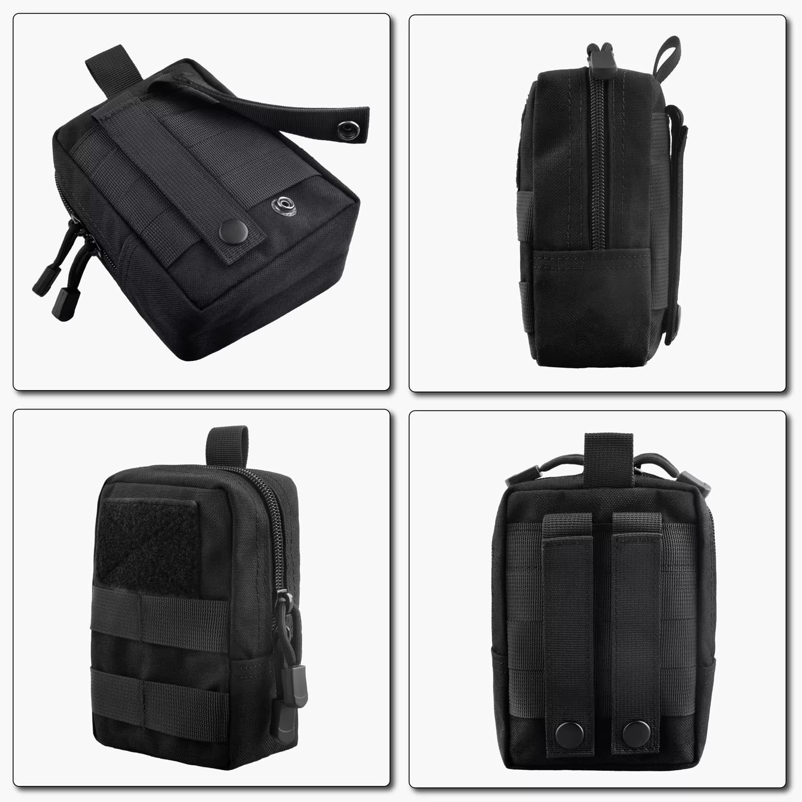 Bolsa táctica MOLLE impermeable portaaccesorios EDC para cinturón - imagen 2