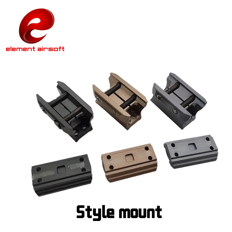 Soporte táctico de Metal MOR5 T01 T02, mira de punto rojo para Rifle de caza AR15 M4, soporte de alcance DD Riser, Base de montaje aumentada - imagen 2