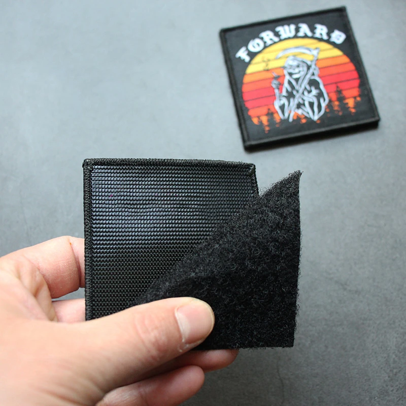 FOB Forward Devil Reaper parches bordados grupo de observaciones visión nocturna brazalete táctico DIY para ropa decoración de mochila - imagen 4