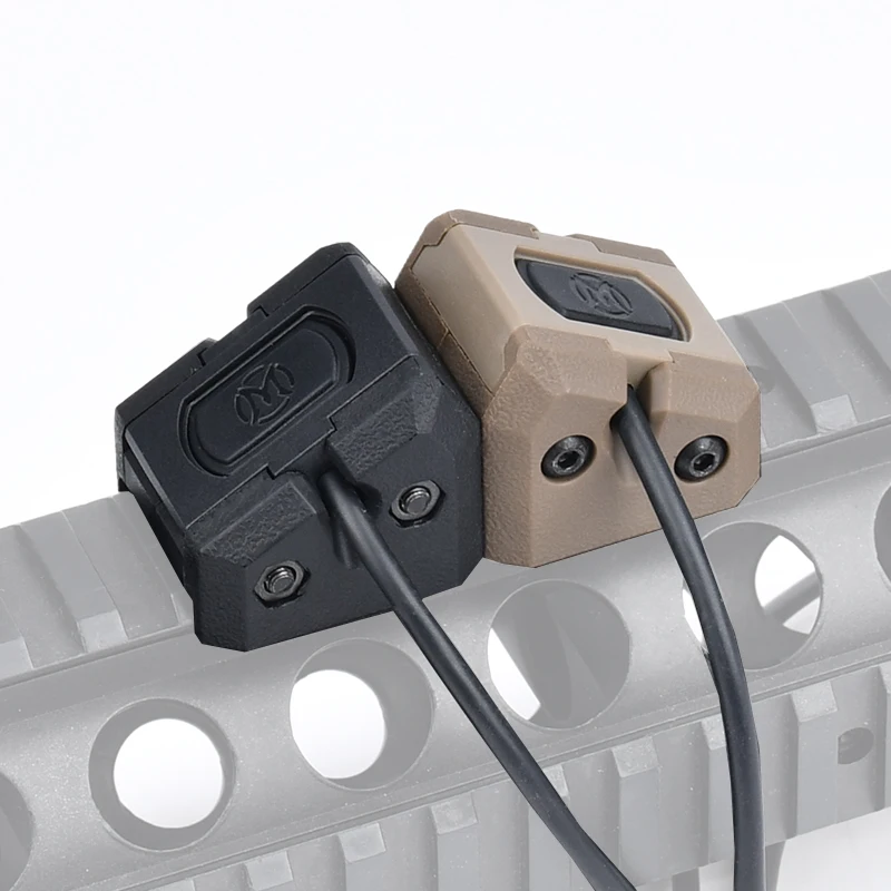 Interruptor de presión remoto ModButton para SF M300 M600 WADSN linterna arma luz PEQ15 DBAL CQBL NGAL Fit Keymod m-lok - imagen 3