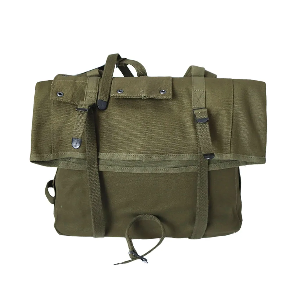 Mochila táctica de soldado estadounidense M1944 de la Segunda Guerra Mundial, bolsa de viaje para exteriores con bolsa M1944 de gran capacidad - imagen 3