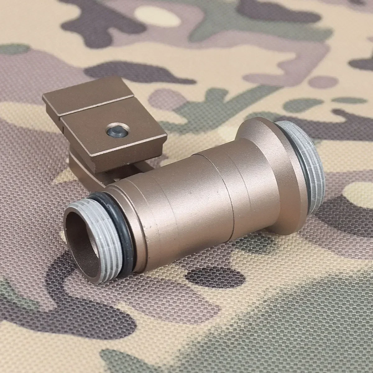 Soporte de linterna Tratical M300 para casco de arco, riel Picatinny Surefire M300B M300C M300V Series Scout IR, soporte de luz estroboscópica - imagen 5