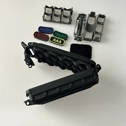 Caja de batería modular MOLLE con cierre y doble compartimento