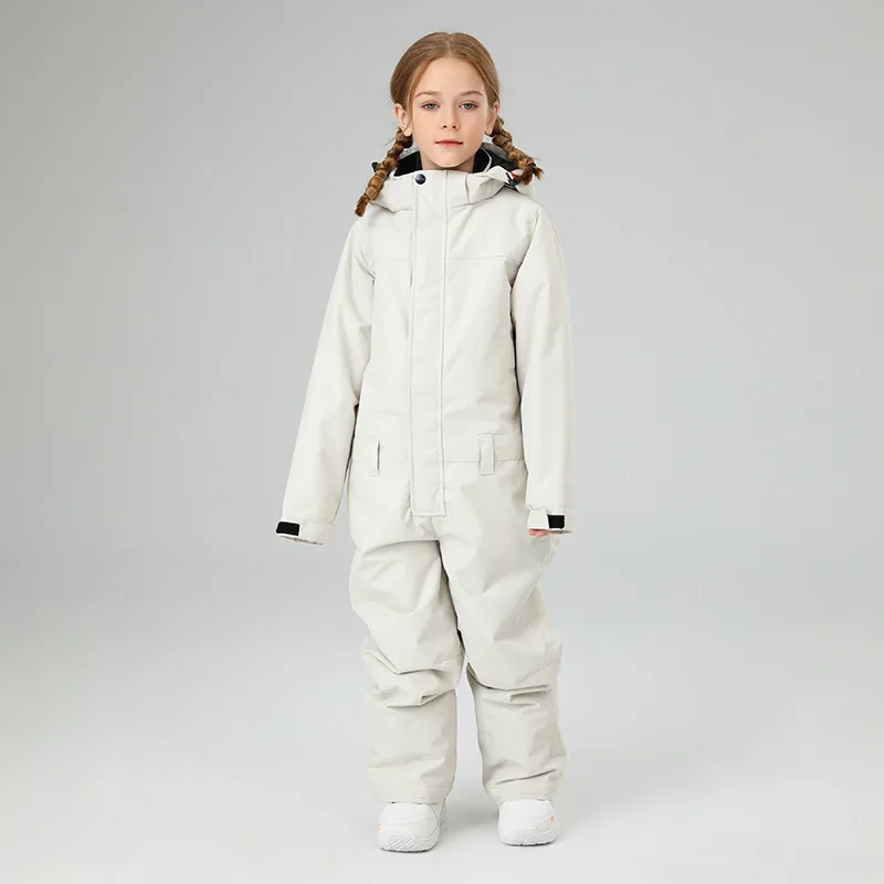 SEARIPE-conjunto cortavientos impermeable para niños y niñas, chaqueta deportiva para exteriores, pantalones, ropa de snowboard, traje de esquí - imagen 2