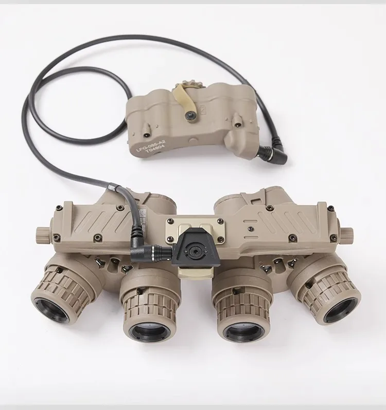 FMA nueva versión táctica GPNVG18 BNVS gafas de visión nocturna modelo NVG DUMMY con versión funcional batería BoxTAN - imagen 2