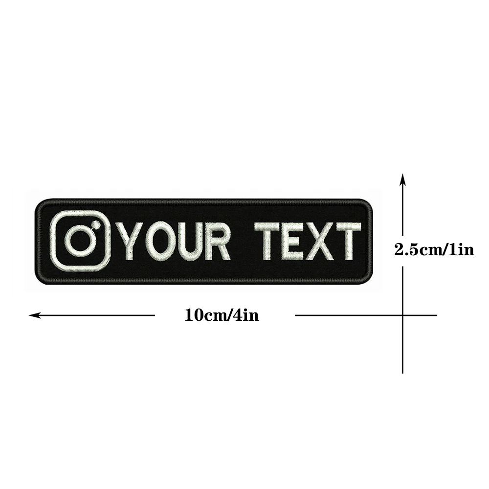 Parche tactico nombre Instagram – Tirante MOLLE - imagen 4