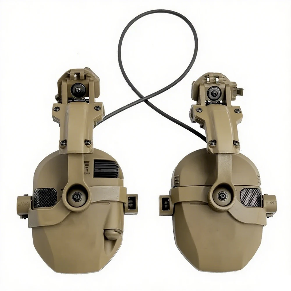 ARC 헬멧용 소음 차단 귀마개, 전술 사격 헤드셋, 사냥 귀 보호대, 차세대 - imagen 4