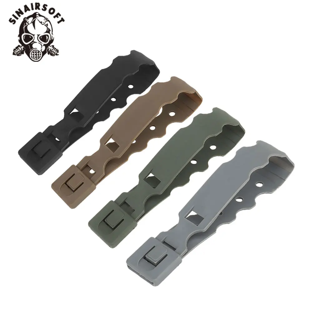 SINAIRSOFT-Clips de malicia, hebilla de nailon de liberación rápida, correa ajustable para sistema MOLLE, equipo táctico, accesorio de bolsa para revistas - imagen 2