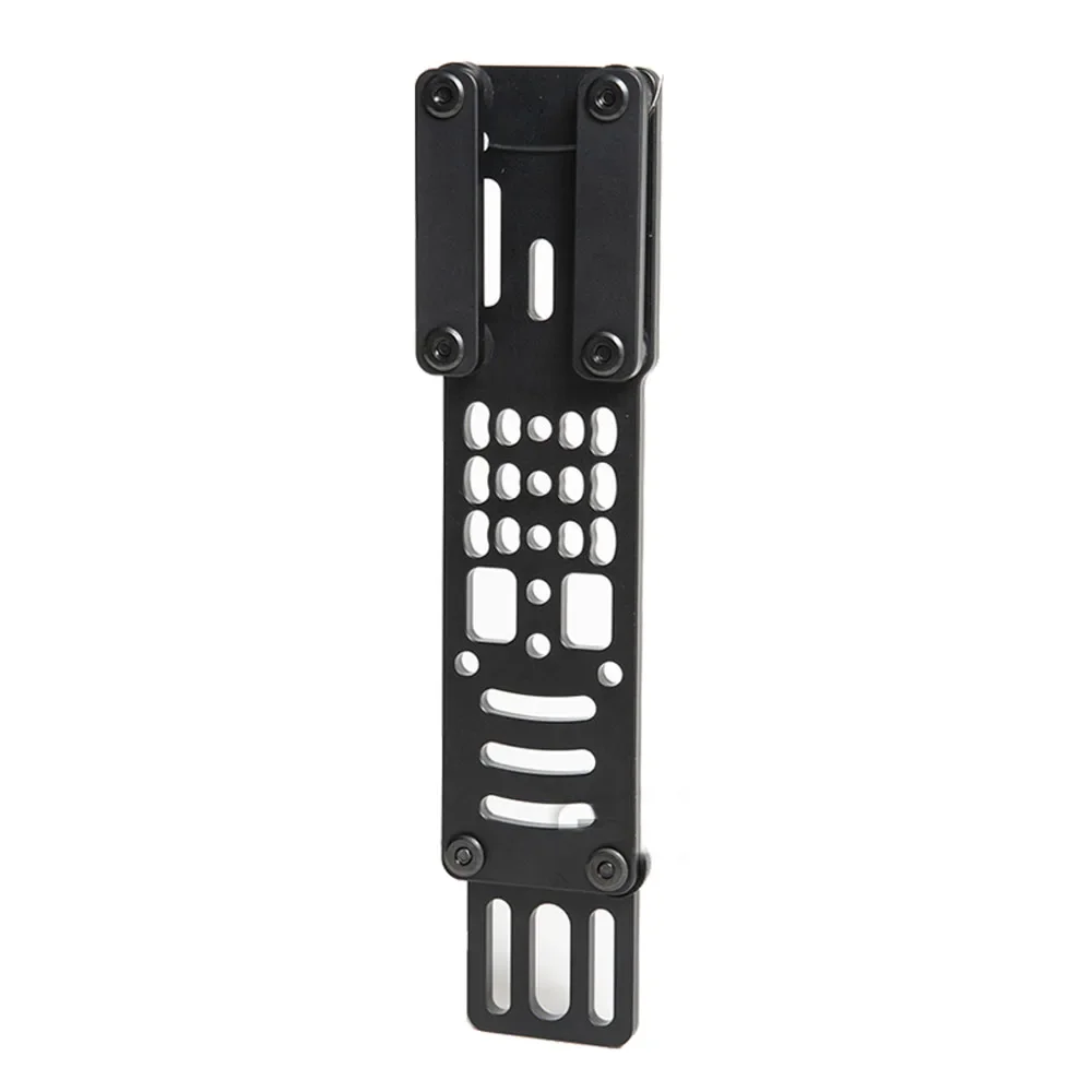 Adaptador de funda Modular táctica, Kit de correa para pierna MHA LSK, 3 orificios MOLLE, placas receptoras de horquilla QLS ajustables para adaptador G19 - imagen 4