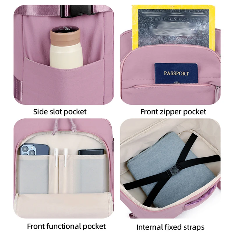 Mochila deportiva para gimnasio y Fitness, mochila para viajes al aire libre, Camping, senderismo, Maleta de negocios, mochila para libros para ordenador portátil para estudiantes para la escuela - imagen 5