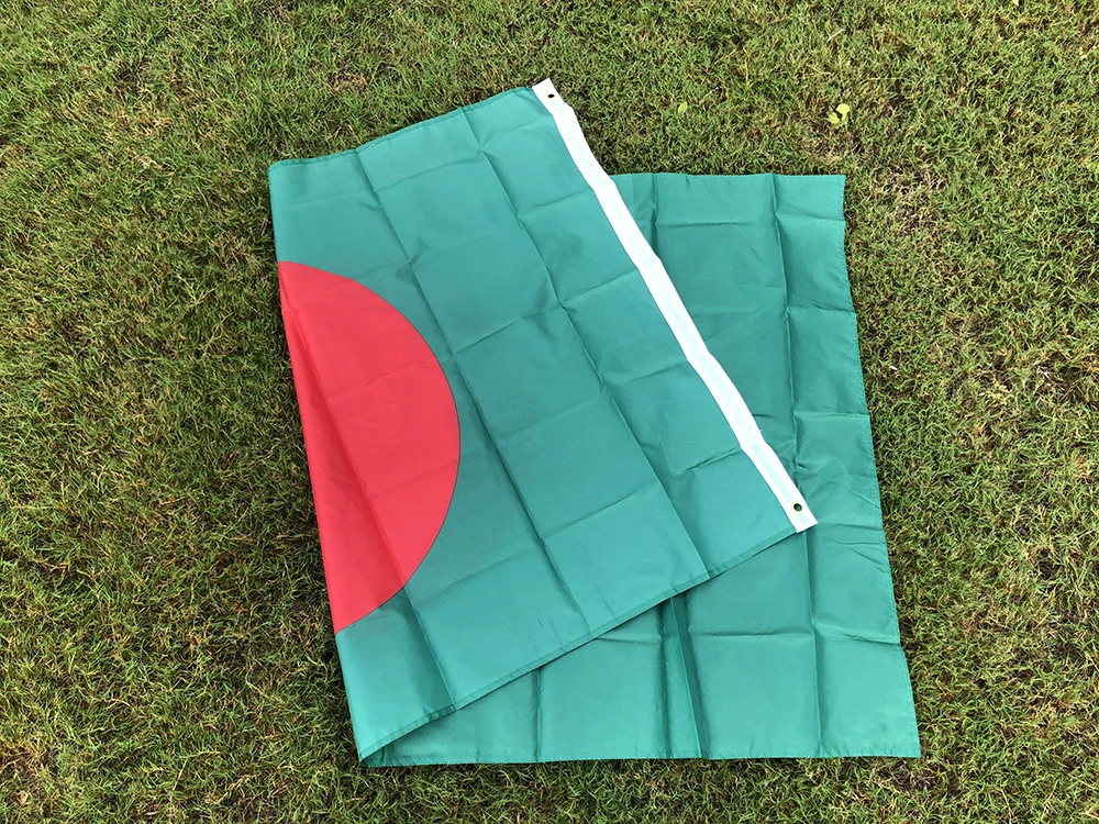 SKY FLAG-Bandera de la República Popular de Bangladesh para decoración del hogar, colgante de poliéster, 90x150CM - imagen 5