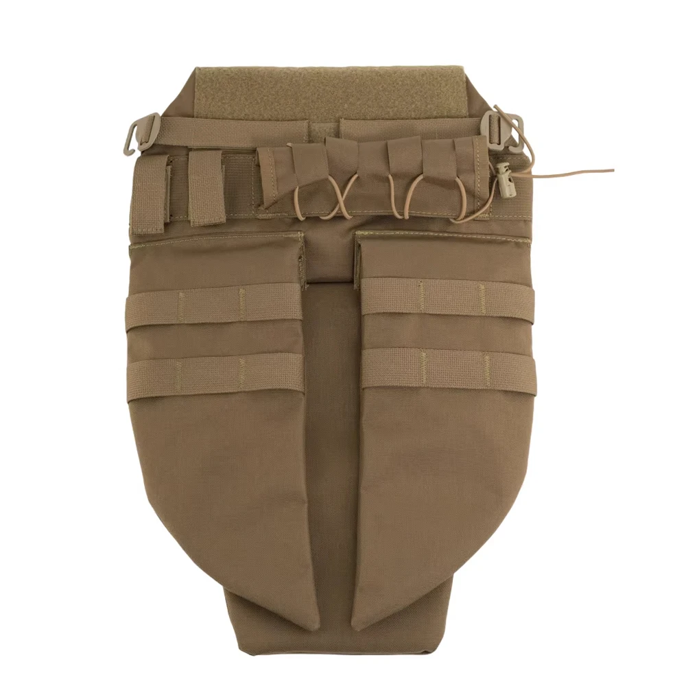Protector inguinal táctico con panel MOLLE para chalecos - imagen 4