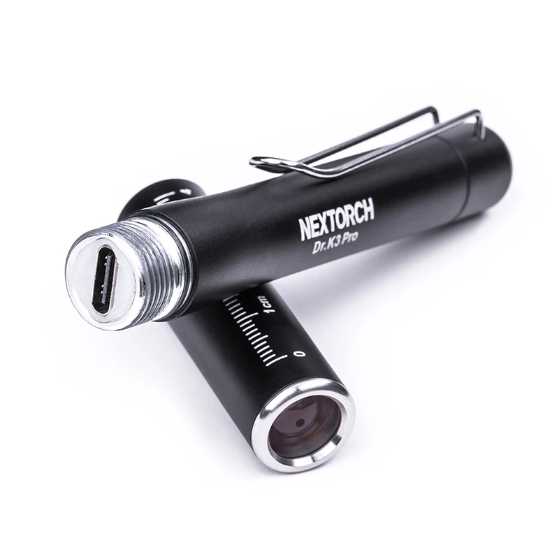 NEXTORCH-linterna médica profesional serie K3, linterna UV de 365 nm, sin peligro de luz azul, inspección diaria, LED EDC - imagen 5