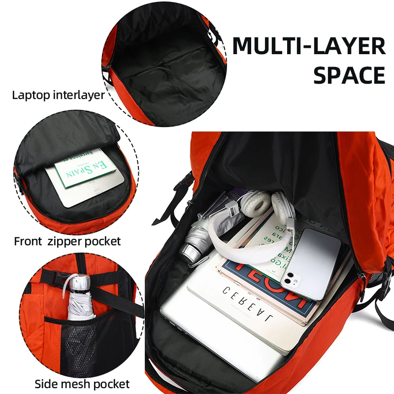 Mochila táctica outdoor de viaje y senderismo gran capacidad - imagen 2