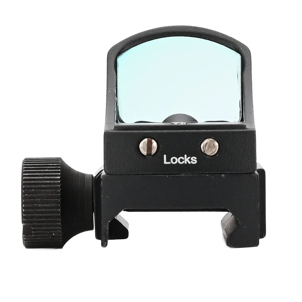 1 mira de pistola de punto rojo de aluminio ligero con control de luz ambiental y base de riel Picatinny de 20 mm - imagen 3